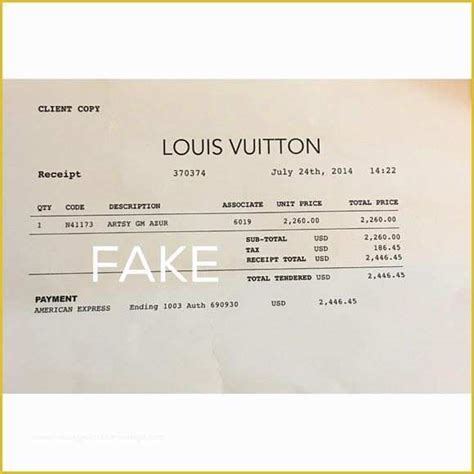 louis vuitton receipt 2015|louis vuitton receipt printable.